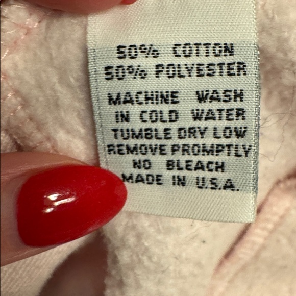 *Rare!* Primp Pink Rhinestone Pig Full Zip Hoodie, sz L - Picture 11 of 13